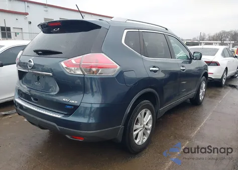 2014 Nissan Rogue Sv из США, поврежденный, VIN 5N1AT2MVXEC836199